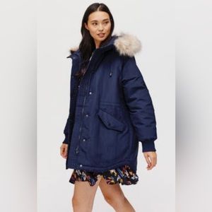 NWT Promod hooded parka, oversized, Size EUR36/US4
